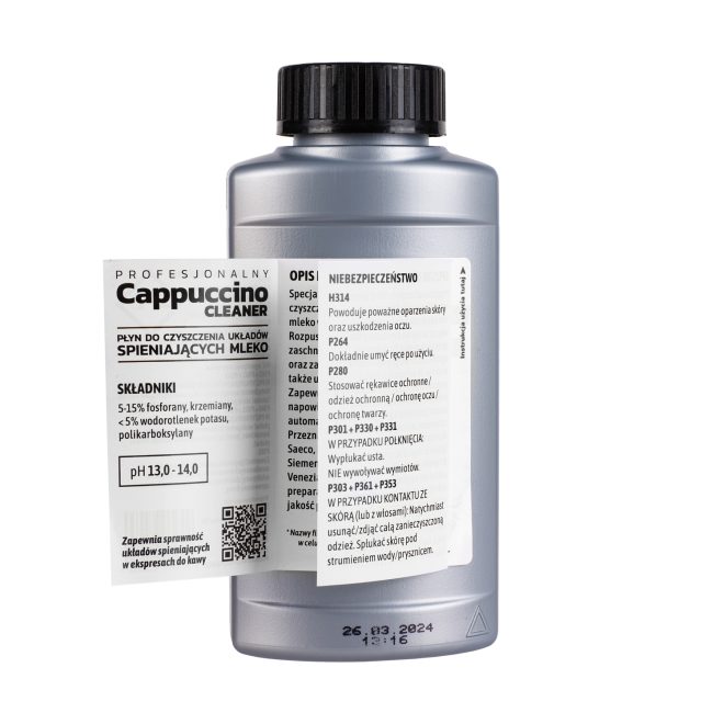Płyn do czyszczenia systemu mlecznego COFFIX Cappuccino Cleaner 250ml