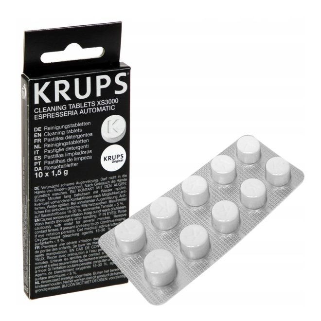 Oryginalne tabletki czyszczące Krups XS 3000